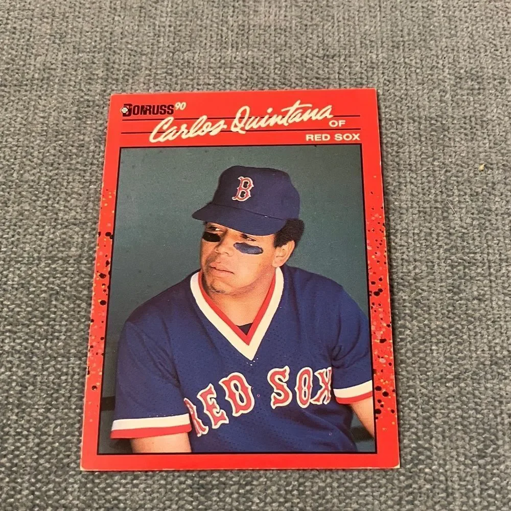 1990 Donruss Boston Red Sox Baseball Card Trading Card